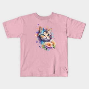 Michi painting Kids T-Shirt